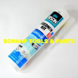 Siliconenkit sanitair wit koker 310 ml | 1491325